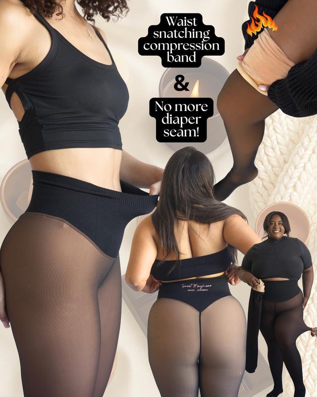 NEW One Seam Fleece Lined Leggings